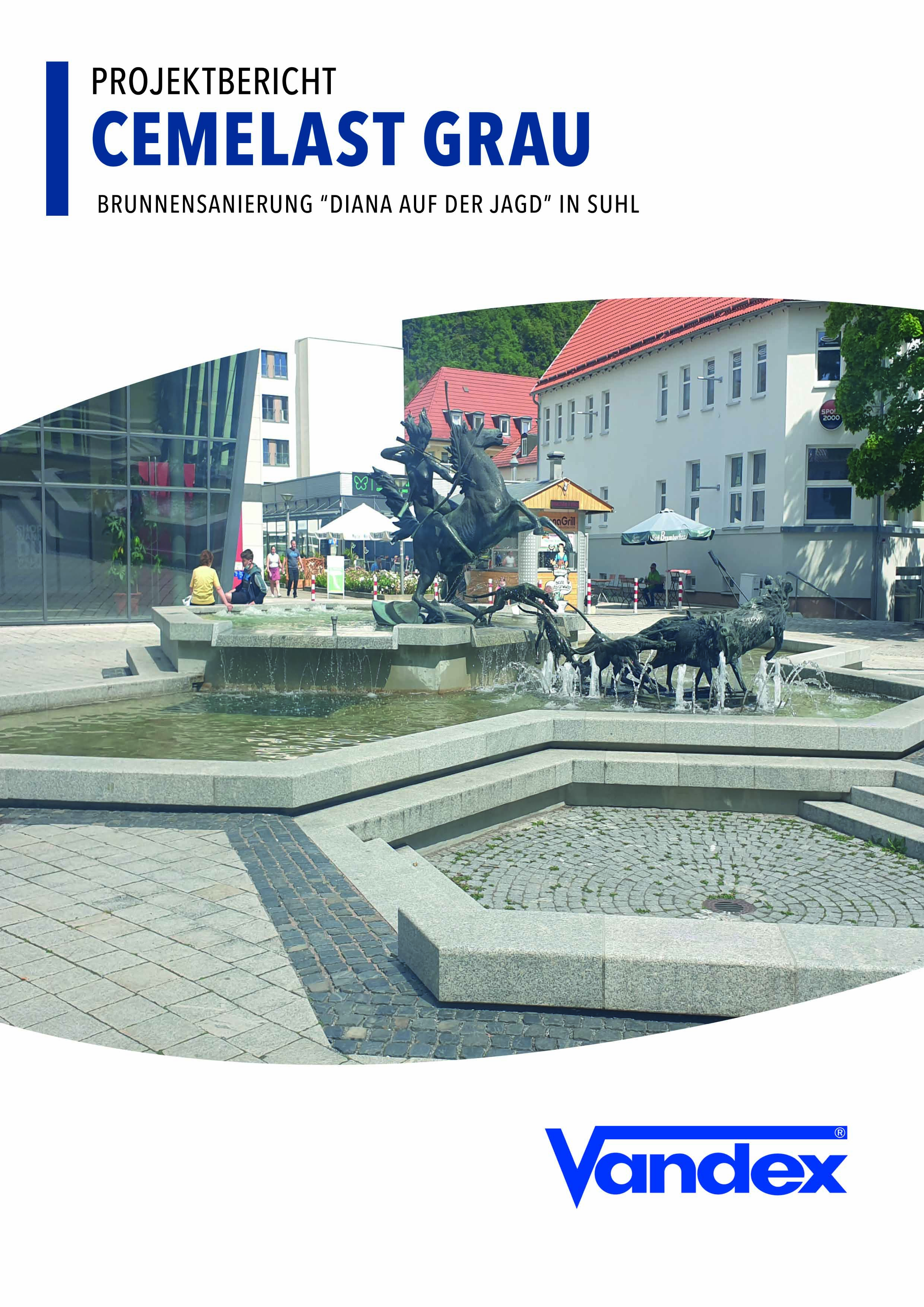 Dianina fontána v Suhle